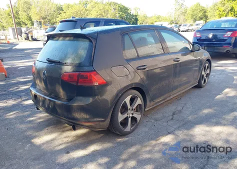 2015 Volkswagen Golf Gti 2.0T Se W/Performance Package 4-Door from USA, damaged, VIN 3VW547AU8FM102878